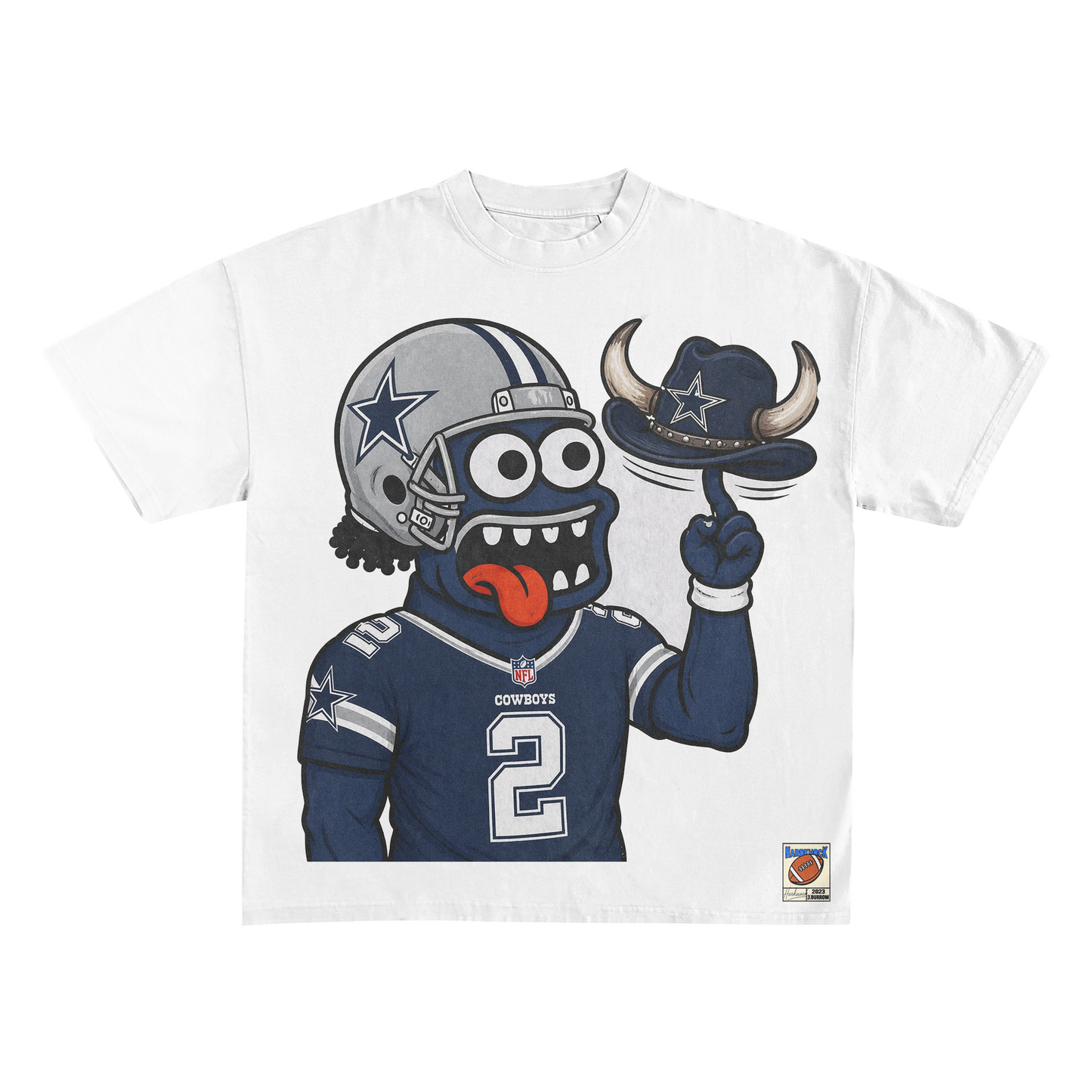 "DOWN" DRAFT TEE